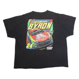 HENDRICK MOTORSPORTS William Byron #24 Nascar Racing Mens T-Shirt Black USA 3XL
