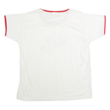 CHASE AUTHENTICS Dale Earnhardt Jr #8 NASCAR Racing Womens T-Shirt White USA M