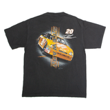 CHASE AUTHENTICS Tony Stewart #20 NASCAR Racing Mens T-Shirt Black USA L
