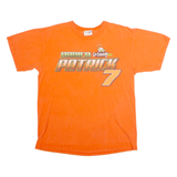 CHASE AUTHENTICS Danica Patrick #7 GoDaddy NASCAR Racing Mens T-Shirt Orange USA L
