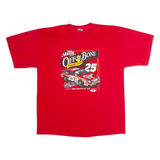 GILDAN Bobby Hamilton Jr #25 John Morrell NASCAR Racing Mens T-Shirt Red USA XL