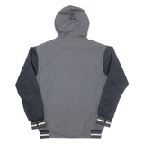 DC CLOTHING Mens Rain Coat Grey Hooded S