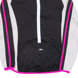 CRANE Cycling Womens Jersey Pink Long Sleeve 1/4 Zip M