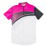 CROSSWAVE Cycling Womens Jersey Pink 1/4 Zip L