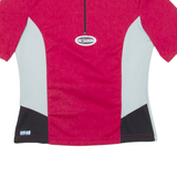 Cycling Womens Jersey Red 1/2 Zip M