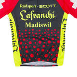 Cycling Mens Jersey Red 1/4 Zip L