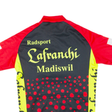 Cycling Mens Jersey Red 1/4 Zip L