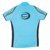CRONICS Cycling Mens Jersey Blue 1/2 Zip S