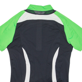 Cycling Mens Jersey Green 1/2 Zip M