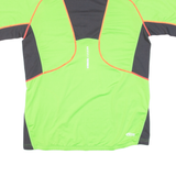 PRO TOUCH Cycling Mens Jersey Yellow 1/2 Zip L