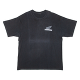 TURN ONE Mens T-Shirt Black XL