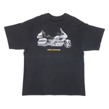 TURN ONE Mens T-Shirt Black XL