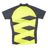 BRUNEX Cycling Mens Jersey Yellow 1/4 Zip M