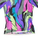 BOFFLER Cycling Mens Jersey Pink 1/4 Zip L