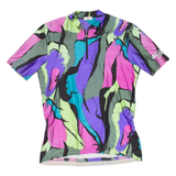 BOFFLER Cycling Mens Jersey Pink 1/4 Zip L