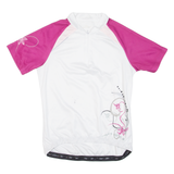 Cycling Womens Jersey Pink 1/2 Zip M
