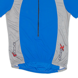 XWAVE Cycling Mens Jersey Grey 1/2 Zip S