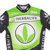 Cycling Mens Jersey Green 1/2 Zip M