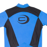 CRONICS Cycling Mens Jersey Blue 1/2 Zip L
