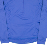 Cycling Womens Jersey Purple Long Sleeve 1/2 Zip M