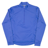 Cycling Womens Jersey Purple Long Sleeve 1/2 Zip M