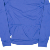 Cycling Womens Jersey Purple Long Sleeve 1/2 Zip M