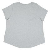 NIKE Womens T-Shirt Grey XL