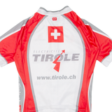 Cycling Mens Jersey Red Full Zip S
