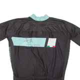 Cycling Mens Jersey Black Full Zip L