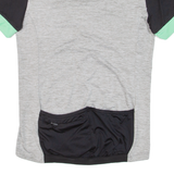 Cycling Womens Jersey Grey Full Zip M