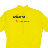 Cycling Mens Jersey Yellow 1/2 Zip L