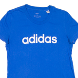 ADIDAS Mens T-Shirt Blue M