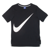 NIKE Womens T-Shirt Black XS
