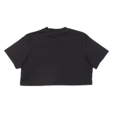 ADIDAS Cropped Womens T-Shirt Black S