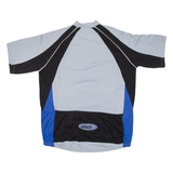Cycling Mens Jersey Grey 1/4 Zip L