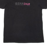 Mens T-Shirt Black L