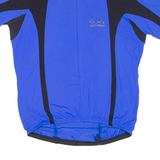 Cycling Mens Jersey Blue 1/2 Zip S