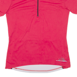 Cycling Mens Jersey Red 1/2 Zip M