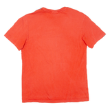 LACOSTE Mens T-Shirt Orange XS