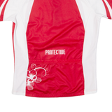 Cycling Mens Jersey Red 1/2 Zip M