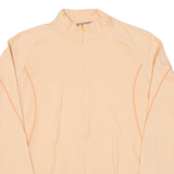 CRONICS Cycling Womens Jersey Orange Long Sleeve 1/2 Zip M