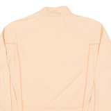 CRONICS Cycling Womens Jersey Orange Long Sleeve 1/2 Zip M