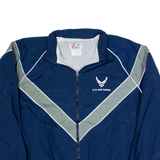 SKILCRAFT US Air Force Mens Bomber Jacket Blue USA XL