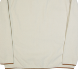 LEVI'S Relaxed Fit Womens Fleece Jacket Cream L