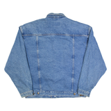 EDDIE BAUER Mens Denim Jacket Blue 90s M