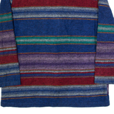 BONJOUR Shacket Womens Blazer Jacket Blue 90s Striped M