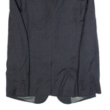 DKNY Slim Fit Mens Blazer Jacket Grey Wool M