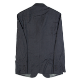 DKNY Slim Fit Mens Blazer Jacket Grey Wool M