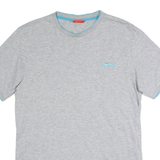 SLAZENGER Mens T-Shirt Grey Crew Neck S