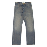 LEVI'S 514 Jeans Mens Blue Slim Straight Stone Wash W30 L30